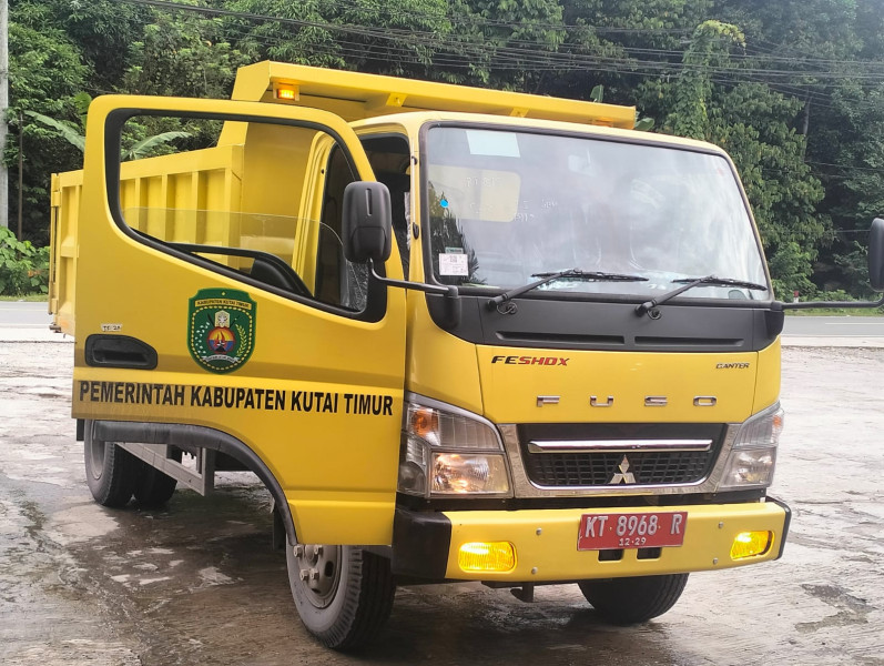 Syukuran Pemerintah Desa Batu Timbau Ulu Memperoleh Bantuan Dump Truck